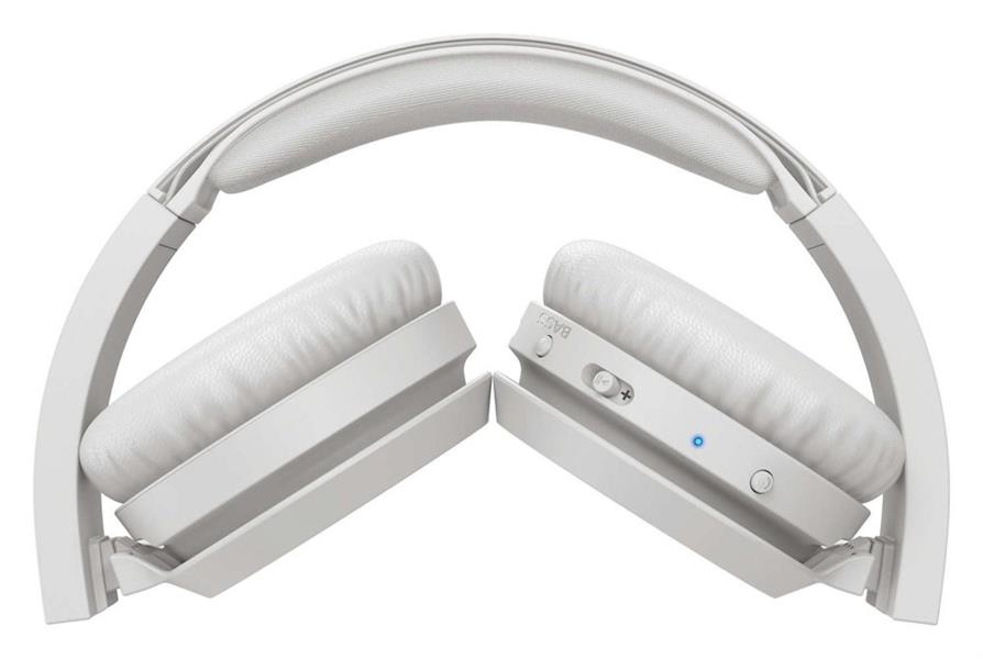 Philips 4000 series TAH4205WT/00 hoofdtelefoon/headset Draadloos Hoofdband Oproepen/muziek USB Type-C Bluetooth Wit