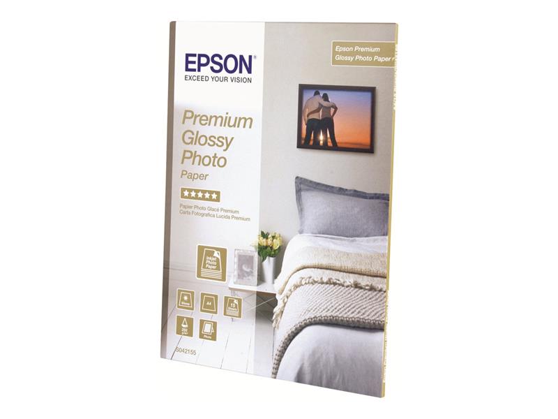 Epson Premium Glossy Photo Paper, DIN A2, 255g/m², 25 Vel