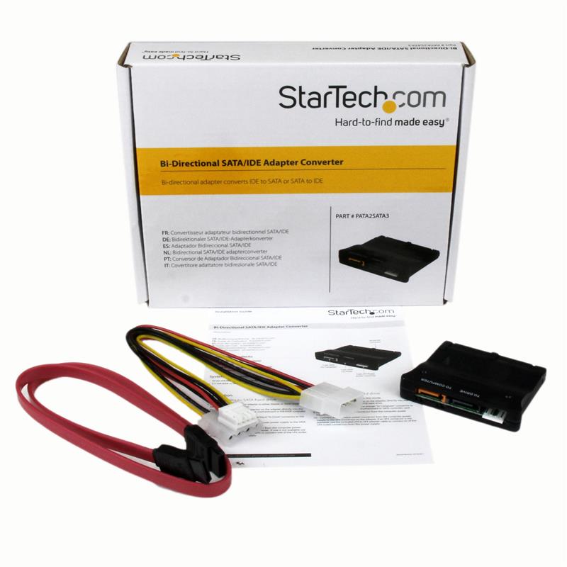 StarTech.com Bi-Directionele SATA IDE Adapter Converter