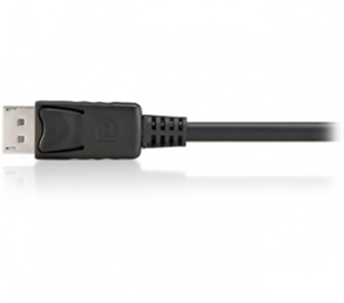 Equip 119332 DisplayPort kabel 2 m Zwart