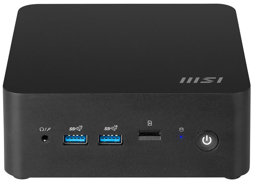 MSI Cubi NUC 1MG-002EU Intel Core 5 120U 8 GB DDR5-SDRAM 512 GB SSD Windows 11 Pro Mini PC Zwart