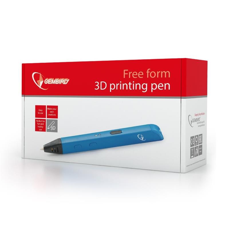 Gembird 3D pen voor ABS PLA filament