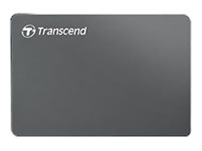 Transcend Storejet 25C3 External HDD 1TB External USB3 0 Iron Grey