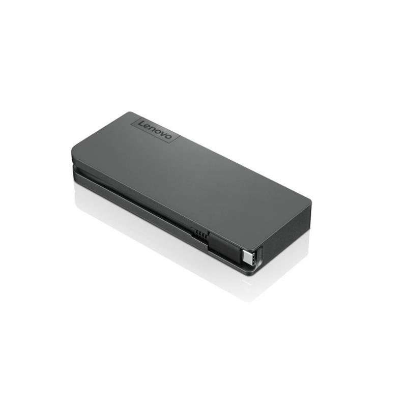 Lenovo 4X90S92381 notebook dock & poortreplicator Bedraad USB 3.2 Gen 1 (3.1 Gen 1) Type-C Grijs