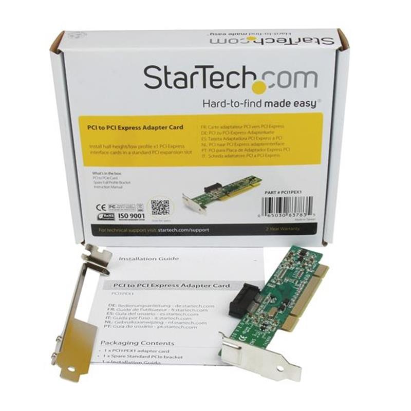 StarTech.com PCI naar PCI Express Adapterkaart