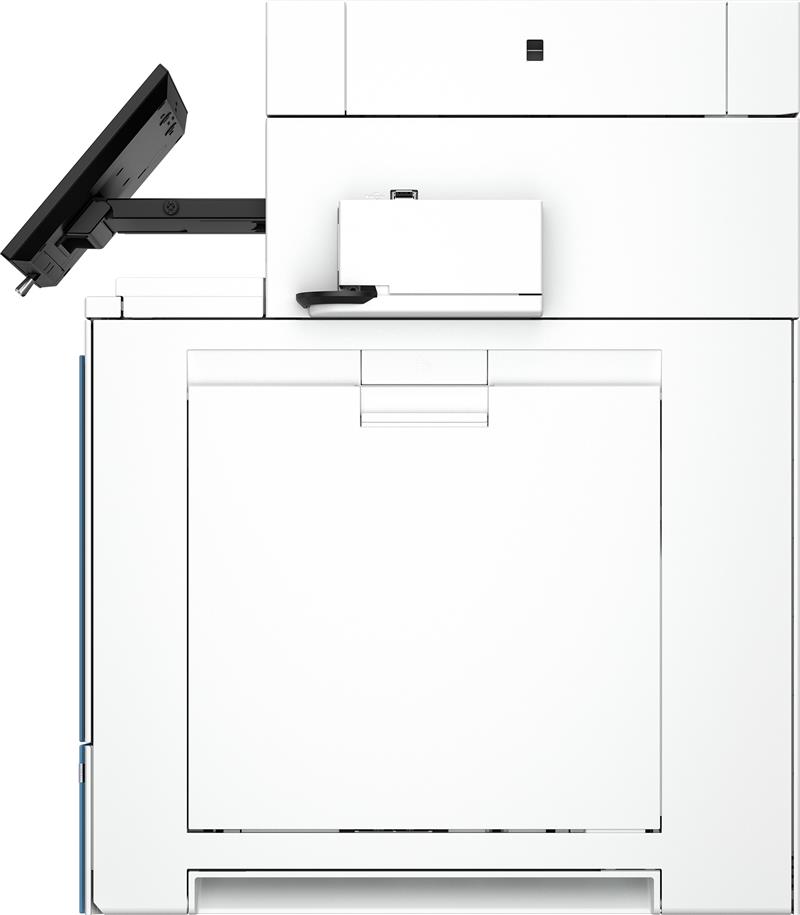 HP Color LaserJet Enterprise Flow MFP 5800zf-printer, Printen, kopiëren, scannen, faxen, Automatische documentinvoer; optionele high-capacity laden; T