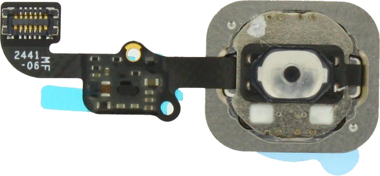 Replacement Home Button Flex Cable incl Home Button for Apple iPhone 6 6 Plus Black OEM
