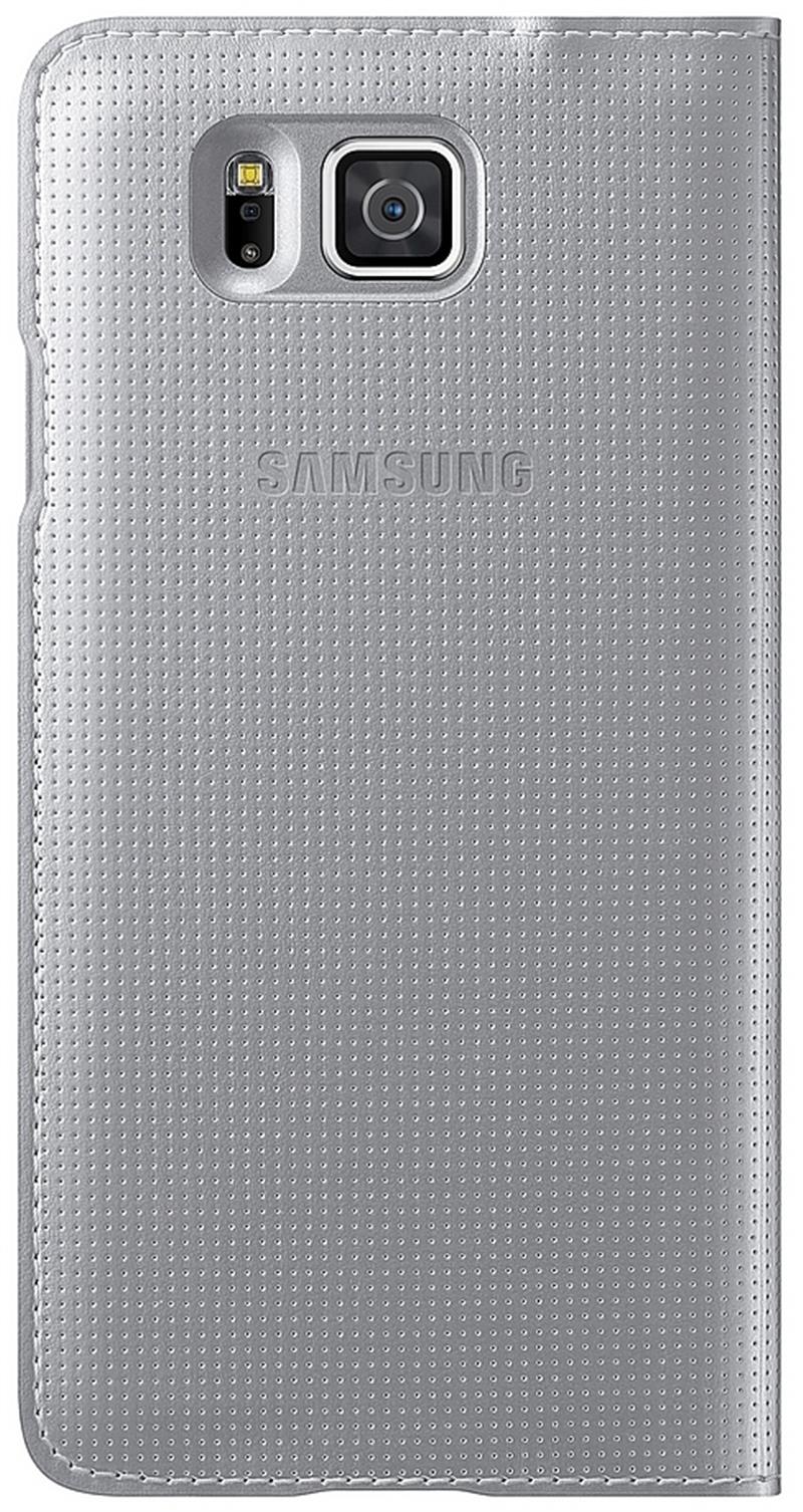  Samsung Flip Cover Galaxy Alpha Silver