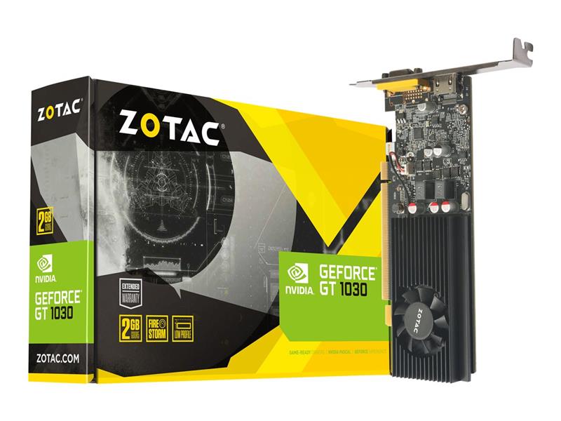 ZOTAC GeForce GT1030 2GB GDDR5 LP
