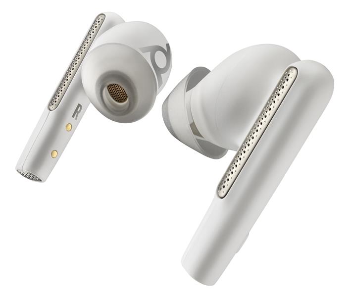HP Poly Voyager Free 60 UC Headset Draadloos In-ear Oproepen/muziek USB Type-C Bluetooth Wit