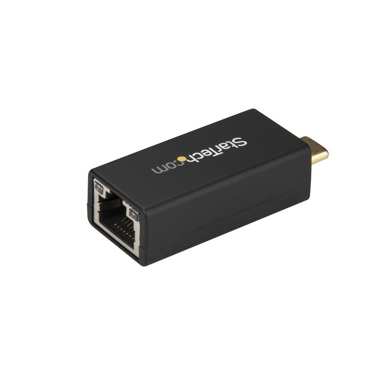 StarTech.com USB-C naar Gigabit Ethernet Adapter, 1Gbps NIC USB 3.0/USB 3.1 Type C Netwerk Adapter, 1GbE USB-C naar RJ45/LAN Poort, Thunderbolt 3 Comp