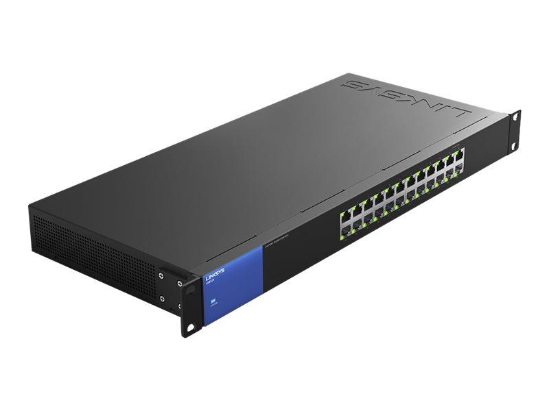 Linksys 24-poorts Gigabit - switch (LGS124)