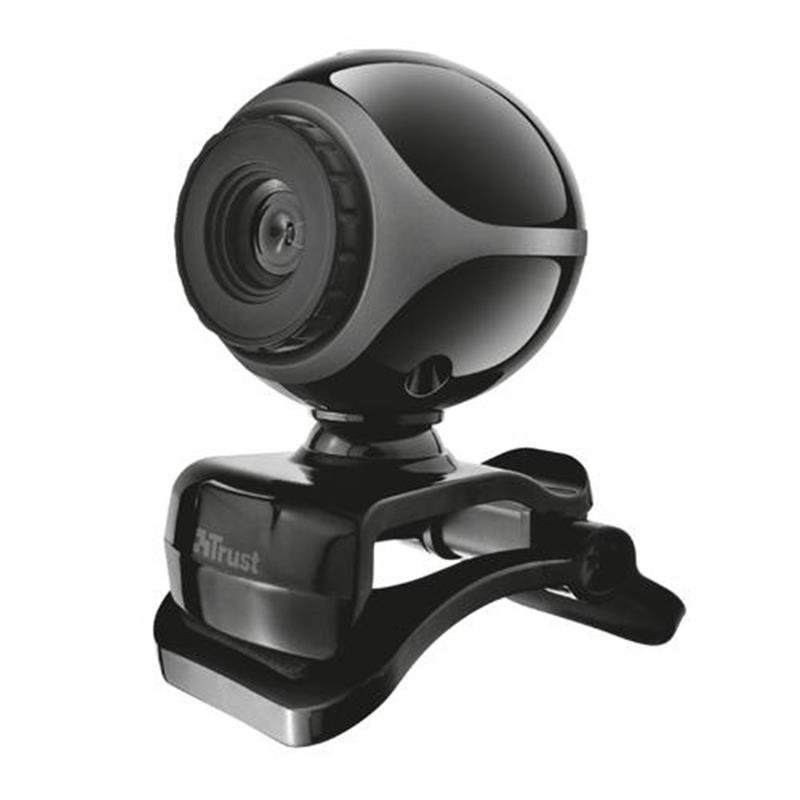 Trust Exis webcam 0,3 MP 640 x 480 Pixels USB 2.0 Zwart