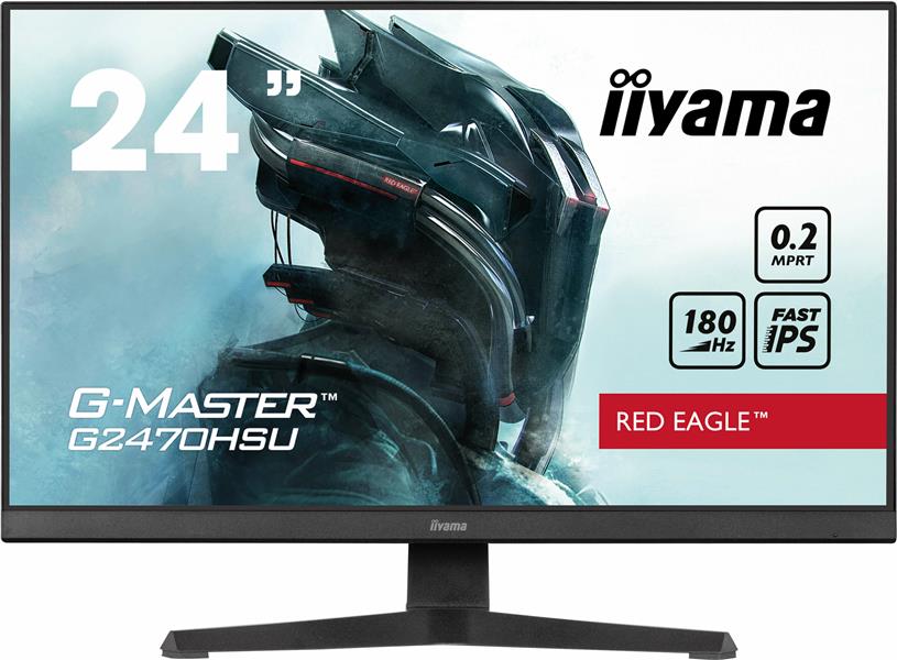 iiyama G-MASTER G2470HSU-B6 computer monitor 60,5 cm (23.8"") 1920 x 1080 Pixels Full HD Zwart