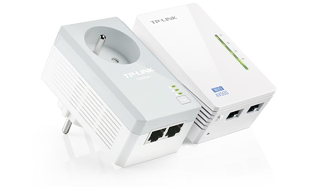 TP-LINK TL-WPA4225 KIT 500 Mbit/s Ethernet LAN Wi-Fi Wit 2 stuk(s)