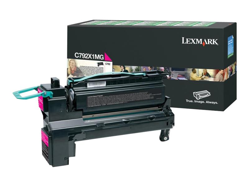 Lexmark C792X1MG tonercartridge Origineel magenta 1 stuk(s)