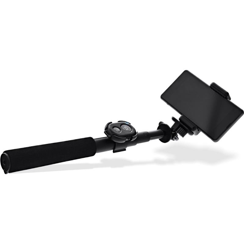 InLine Selfie Stick 4 Legs with Mini Tripod aluminium black max 0 75m