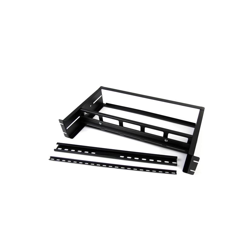 StarTech.com Verstelbare DIN-rail Rack Montageset met Top Hat/Mini/G-rails