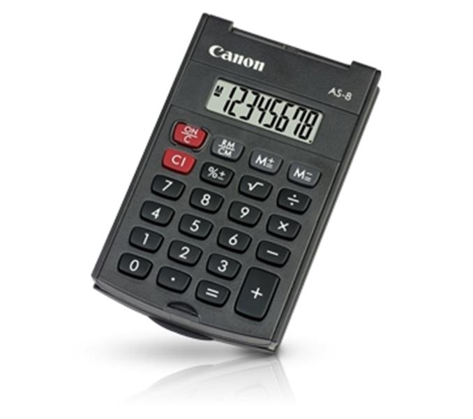 Canon AS-8 calculator Pocket Rekenmachine met display Grijs