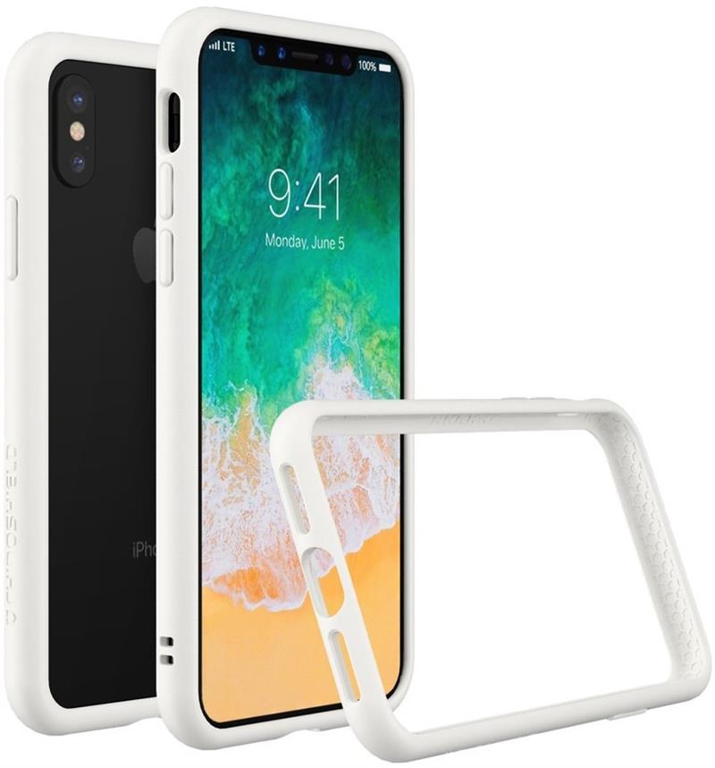 Rhinoshield Crash Guard Bumper Apple iPhone X White