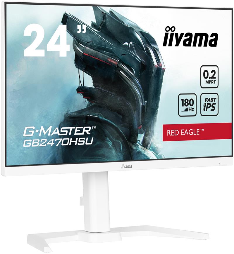 iiyama G-MASTER GB2470HSU-W6 computer monitor 60,5 cm (23.8"") 1920 x 1080 Pixels Full HD LED Wit