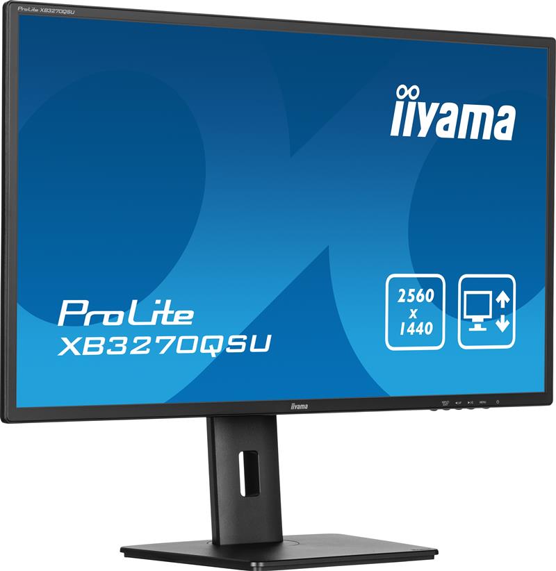 iiyama ProLite XB3270QSU-B1 computer monitor 81,3 cm (32"") 2560 x 1440 Pixels Wide Quad HD LED Zwart