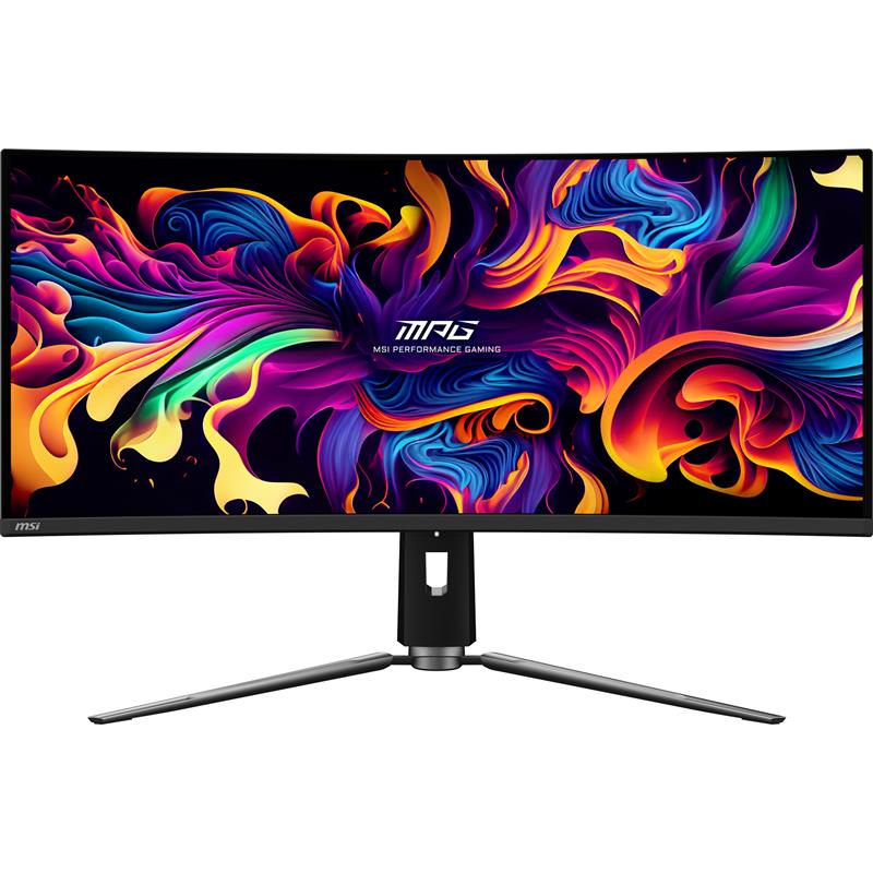 MSI MPG 341CQPX QD-OLED computer monitor 86,4 cm (34"") 3440 x 1440 Pixels UltraWide Quad HD Zwart