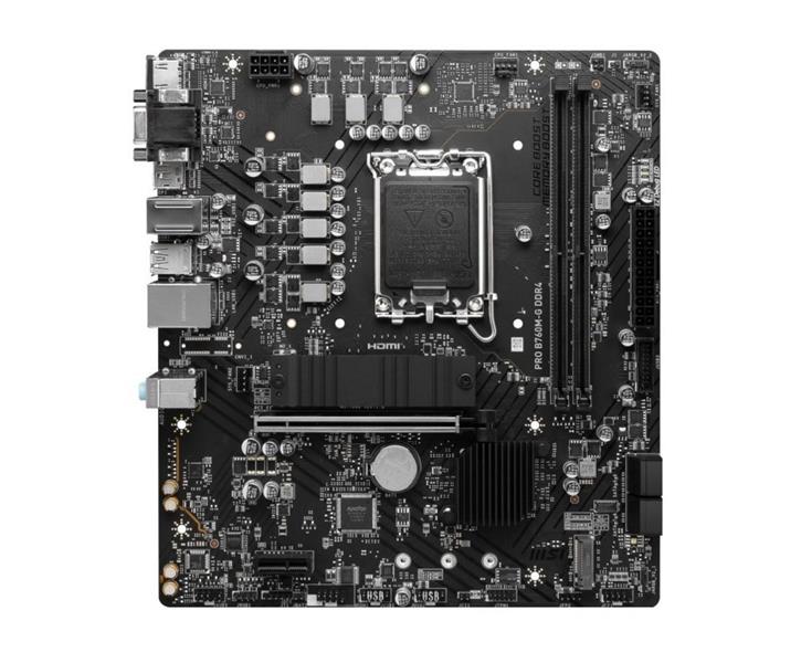 MSI PRO B760M-G DDR4 moederbord Intel B760 LGA 1700 micro ATX