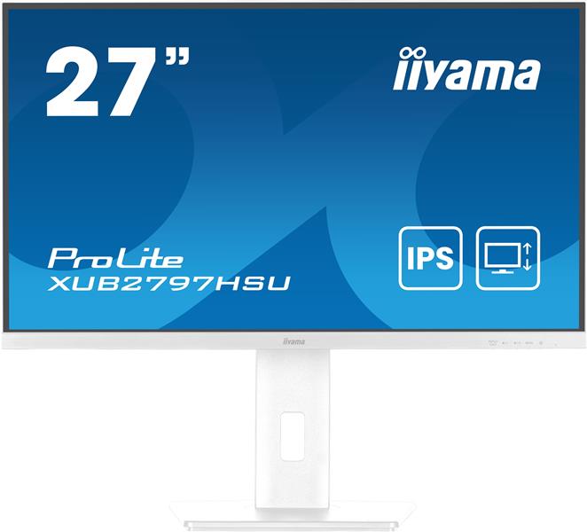 iiyama ProLite XUB2797HSU-W2 computer monitor 68,6 cm (27"") 1920 x 1080 Pixels Full HD LED Wit