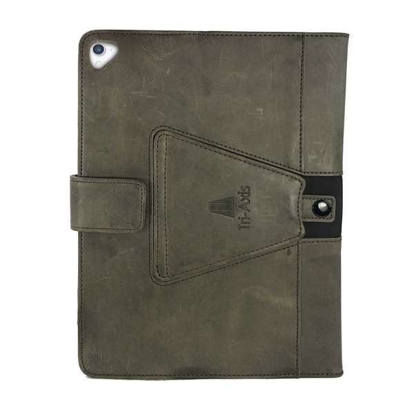 Tuff-luv - Western leren beschermhoes voor de Apple iPad pro 10.5 inch - bruin