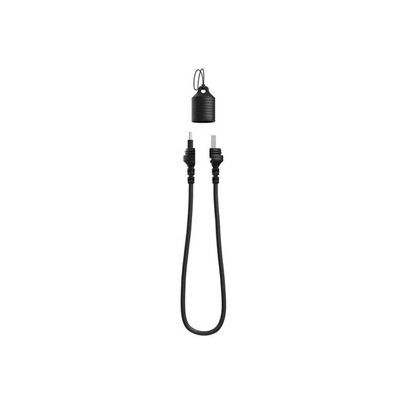 Lifeproof LifeActiv Charge Sync Lanyard Cable USB-C Black