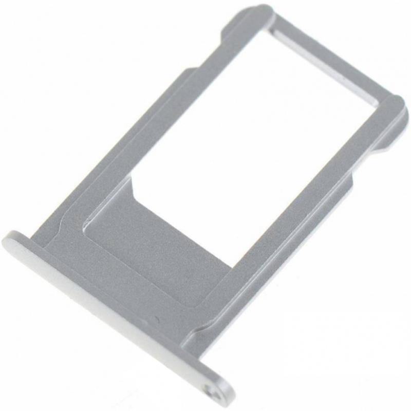 Replacement Sim Holder for Apple iPhone 6S Plus Silver OEM