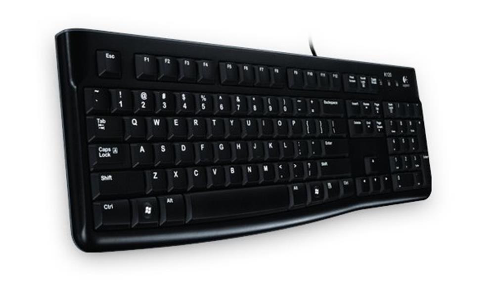 Keyboard K120 - US INT L - USB - German