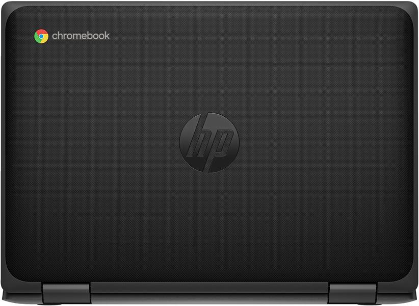 HP Chromebook Fortis x360 G3 J N5100 29,5 cm (11.6"") Touchscreen HD Intel® Celeron® 4 GB LPDDR4x-SDRAM 32 GB eMMC Wi-Fi 6 (802.11ax) ChromeOS Zwart