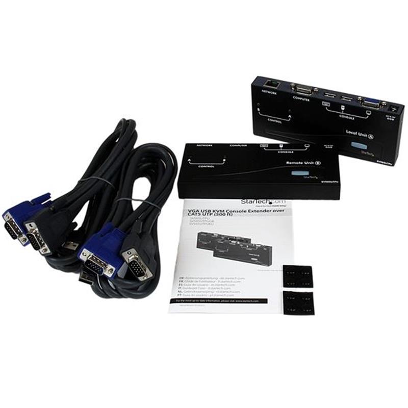 StarTech.com USB/VGA Cat5 UTP KVM Verlengsysteem