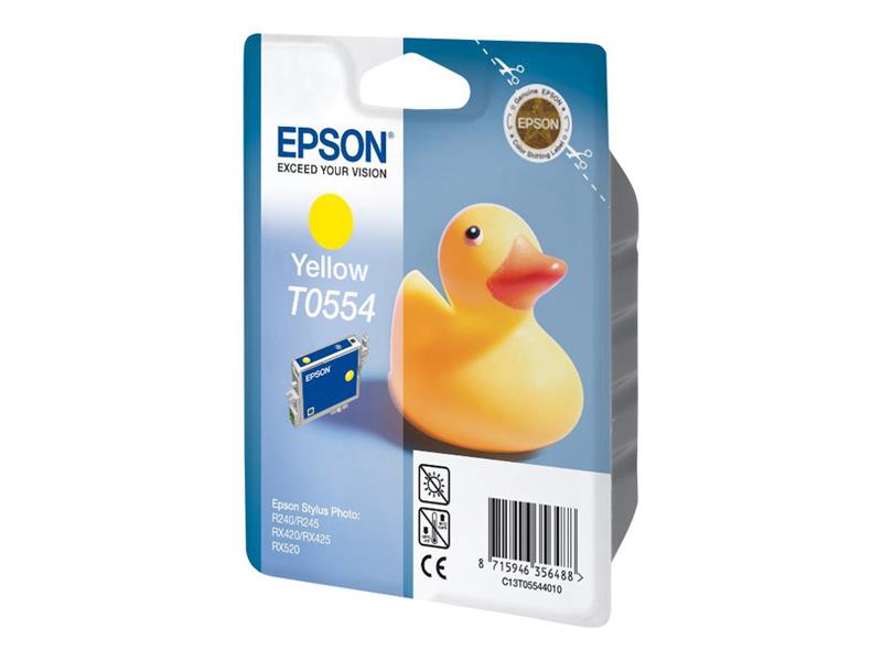 Epson Duck inktpatroon Yellow T0554