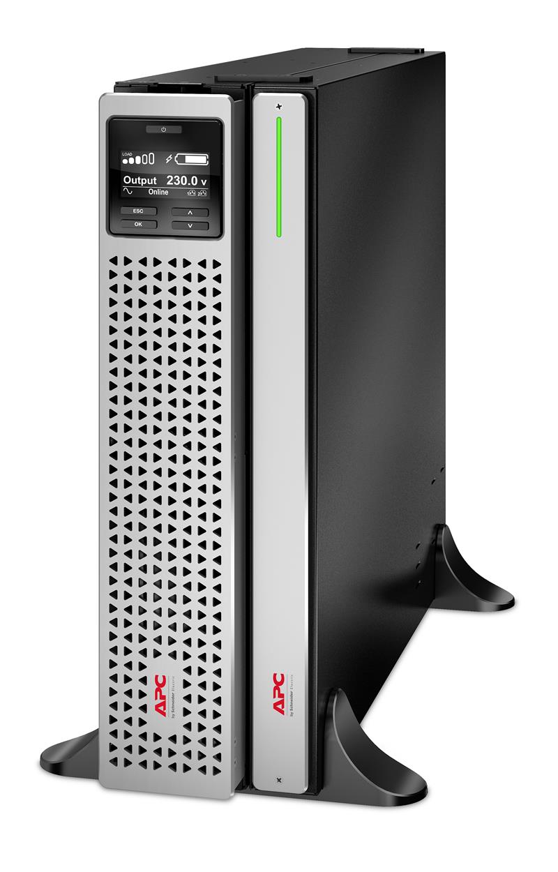 APC Smart-UPS Li-Ion SRTL1000RMXLI-NC Noodstroomvoeding - 1000VA, 8x C13, USB, Rack/tower convertible, NMC