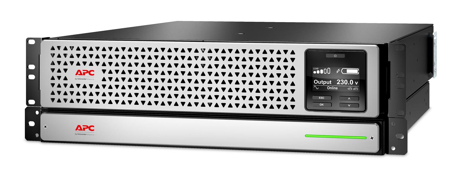 APC Smart-UPS Li-Ion SRTL1000RMXLI-NC Noodstroomvoeding - 1000VA, 8x C13, USB, Rack/tower convertible, NMC