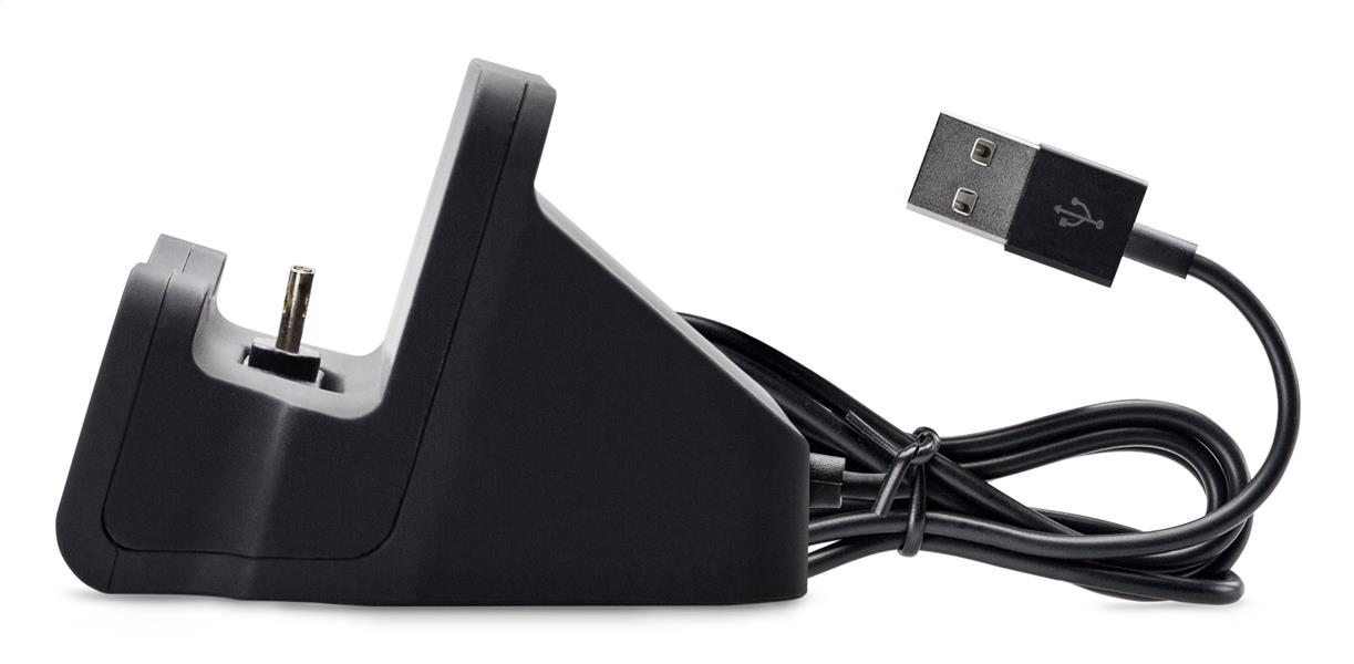 Xccess Desktop Dockingstation with Reversible Micro USB Black