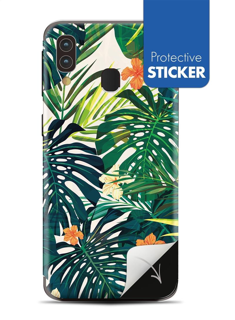 My Style PhoneSkin For Samsung Galaxy A40 Jungle Flowers