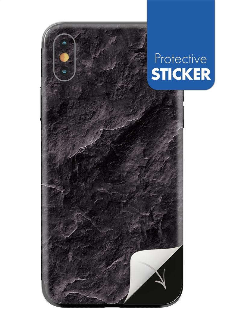 My Style PhoneSkin For Apple iPhone X Black Rock