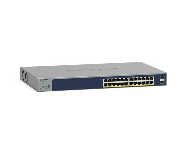 NETGEAR GS724TPv3 Managed L2 Gigabit Ethernet (10/100/1000) Power over Ethernet (PoE) Grijs