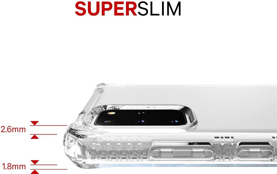 ITSKINS Level 2 SpectrumClear for Samsung Galaxy S20 S20 5G Transparent