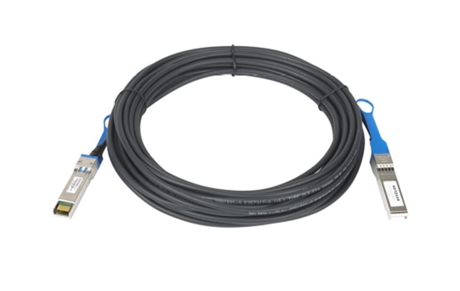 Netgear AXC7610 InfiniBand-kabel 10 m SFP+ Zwart