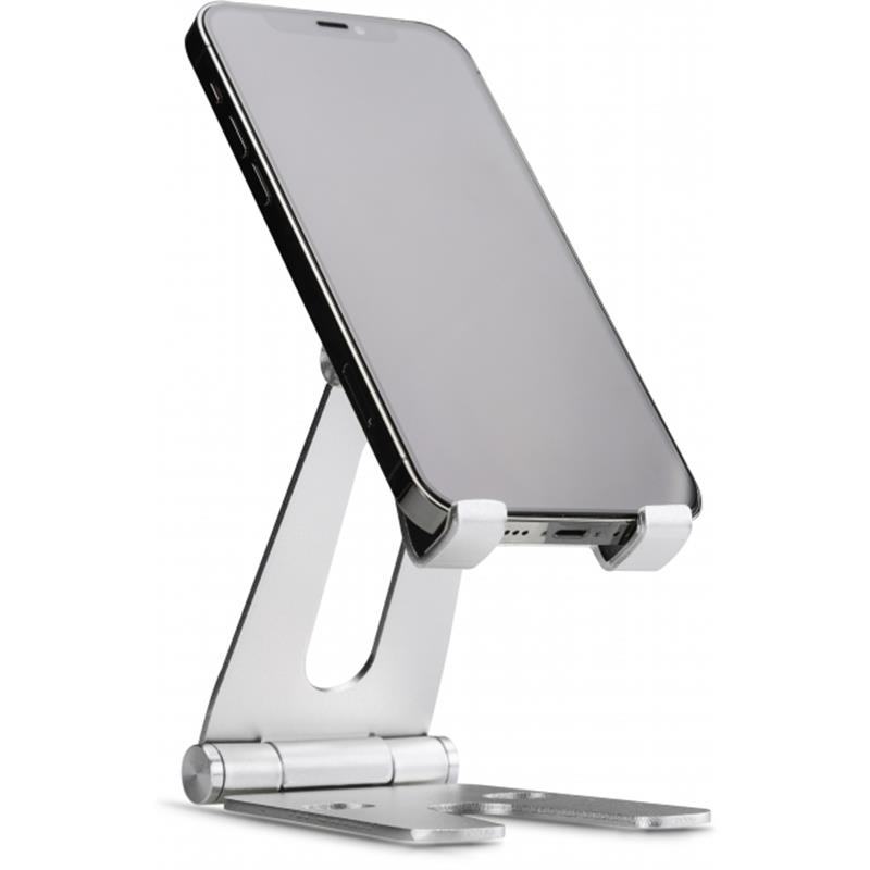 Xccess Foldable Aluminium Phone Holder Silver