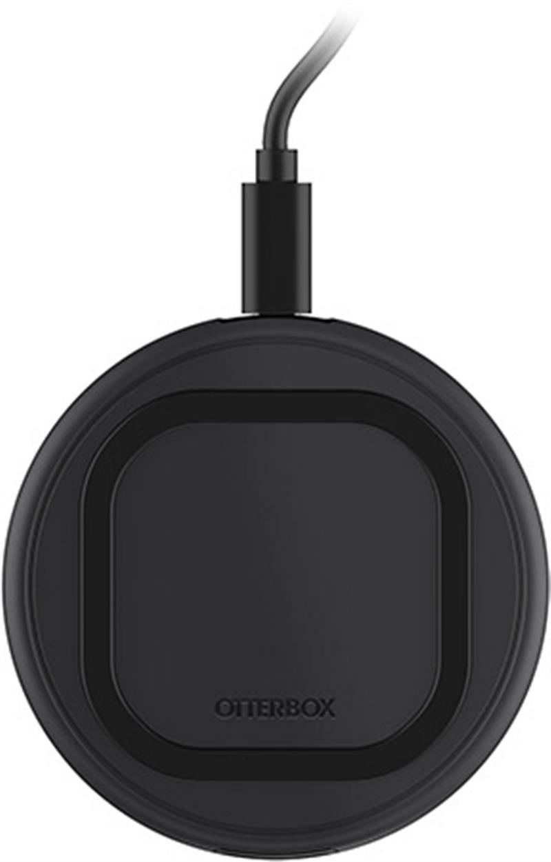OtterBox Wireless Charging Pad 10W + EU Wall Charger 18W + USB A-Micro USB Cable, zwart