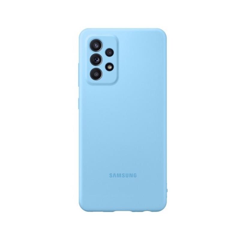  Samsung Silicone Cover Galaxy A52 A52 5G A52s 5G Blue