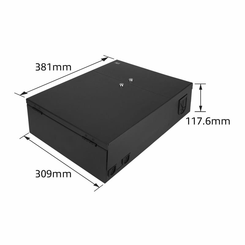 ACT Afsluitbare zone enclosure patch box 8 slots voor fiber en koper