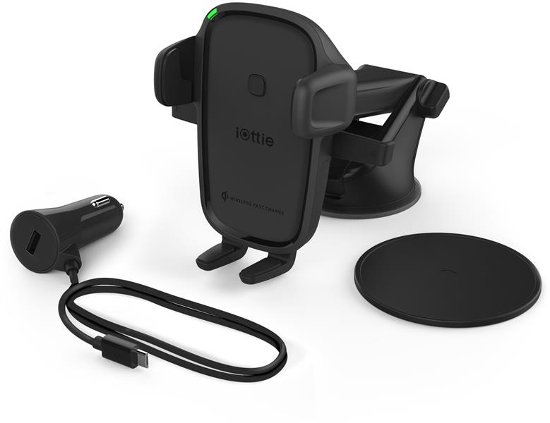 iOttie Easy One Touch Wireless 2 Dash Windshield Mount 7 5W 10W Black