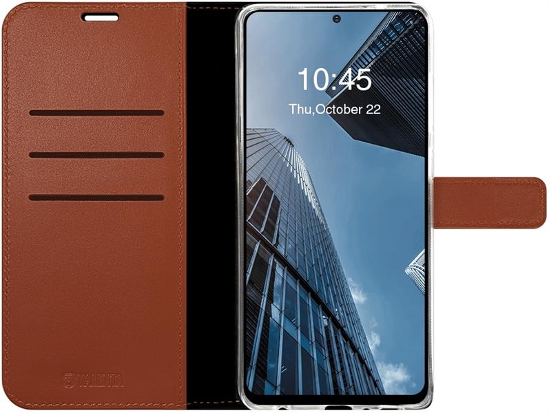Valenta Book Case Gel Skin Samsung Galaxy A51 Brown